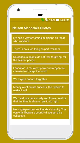 Play Nelson Mandelas Quotes as an online game Nelson Mandelas Quotes with UptoPlay