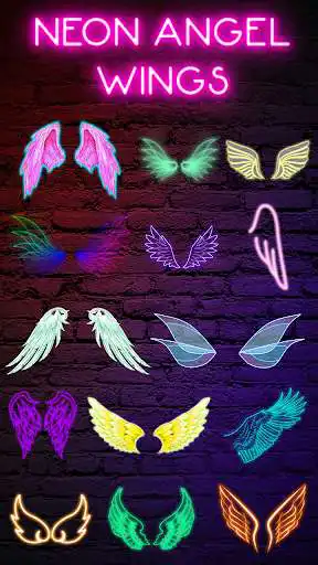 Play Neon Angel Wings as an online game Neon Angel Wings with UptoPlay