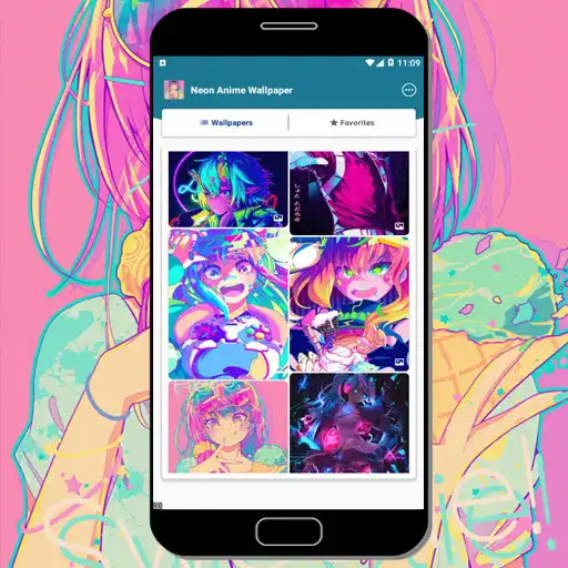 Play Neon Anime Wallpaper  and enjoy Neon Anime Wallpaper with UptoPlay