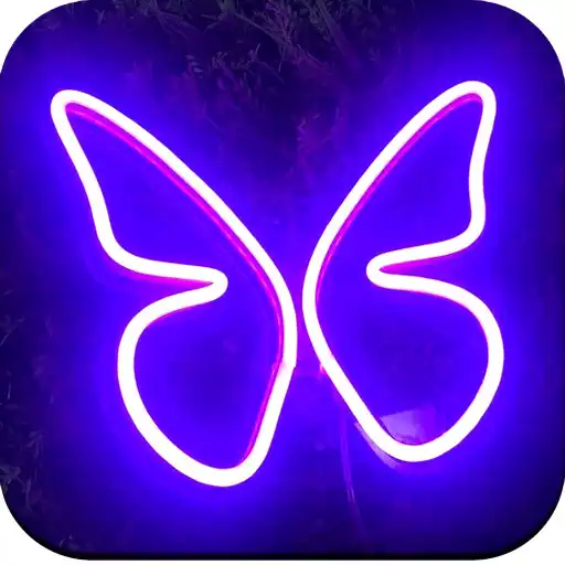 Play Neon Butterfly Wallpaper APK