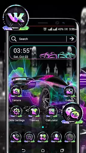 Play Neon Car Theme  and enjoy Neon Car Theme with UptoPlay