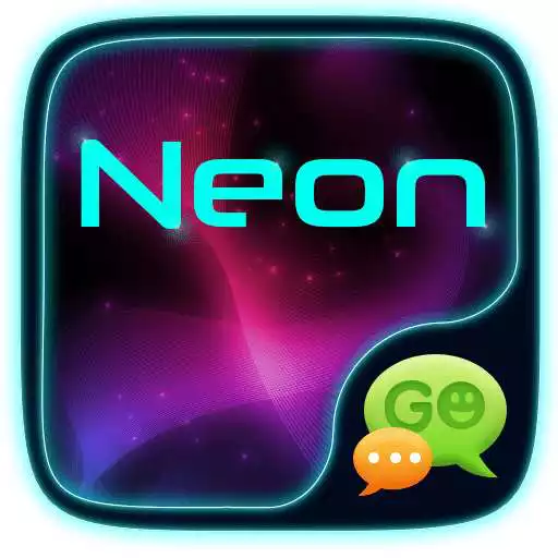 Free play online Neon Colors GO SMS  APK