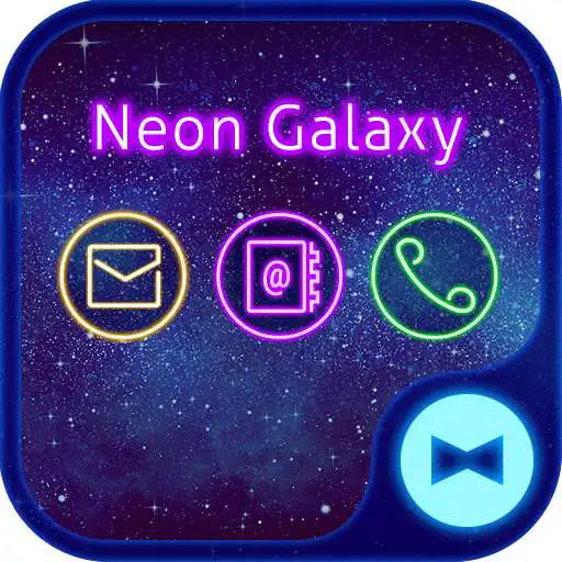 Play Neon Galaxy Theme APK