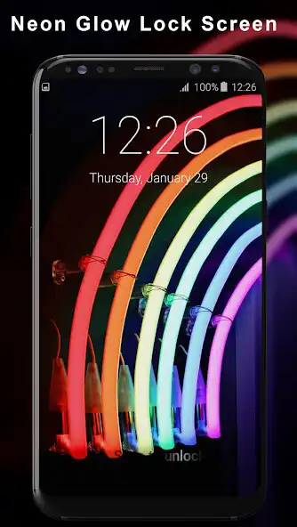 Play Neon Glow Lock Screen  and enjoy Neon Glow Lock Screen with UptoPlay