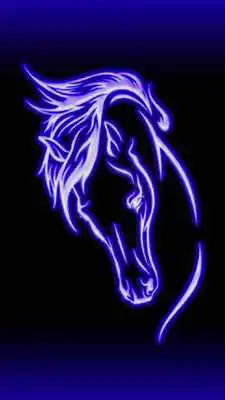 Play Neon Horse Dark Blue Theme