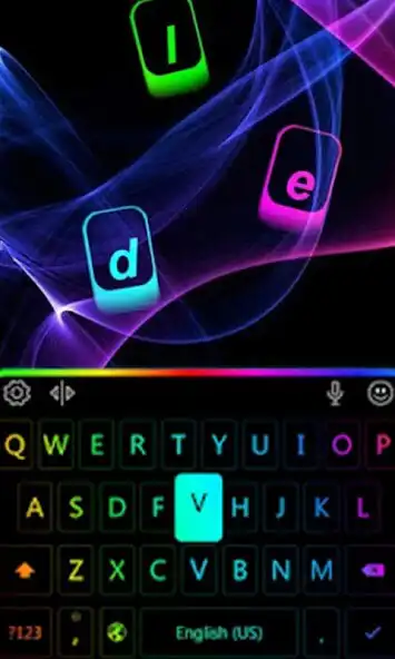 Play Neon Keyboard Pro 2023 as an online game Neon Keyboard Pro 2023 with UptoPlay