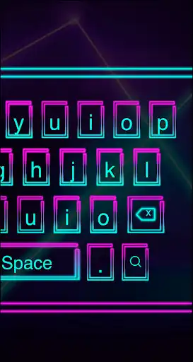 Play Neon Led keyboard - Retro topic as an online game Neon Led keyboard - Retro topic with UptoPlay