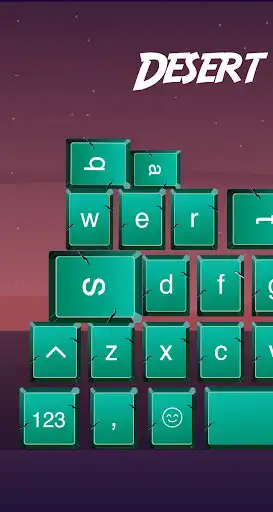 Play Neon Led keyboard Theme - Desert Adventure Topic  and enjoy Neon Led keyboard Theme - Desert Adventure Topic with UptoPlay