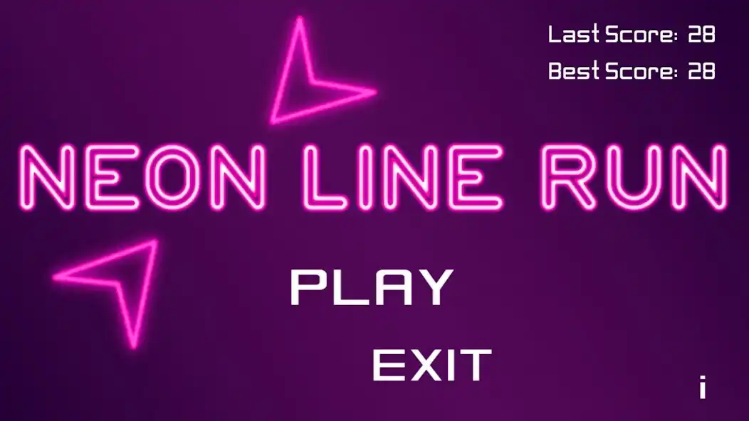 Play Neon line run  and enjoy Neon line run with UptoPlay