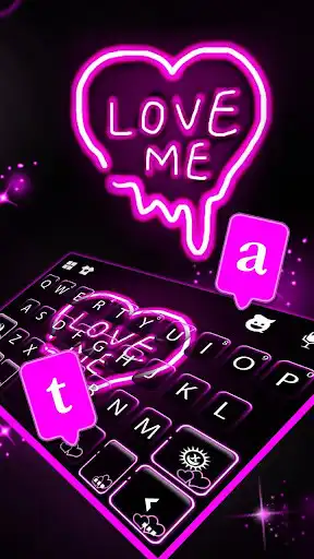 Play Neon Love Me Theme as an online game Neon Love Me Theme with UptoPlay