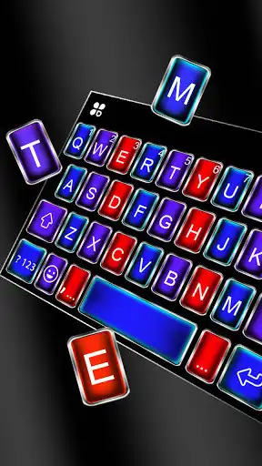 Play Neon Metal Color Keyboard Background as an online game Neon Metal Color Keyboard Background with UptoPlay