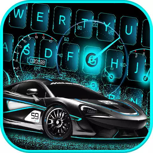 Play Neon Racing Sports Car Keyboard APK