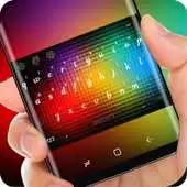 Free play online Neon Rainbow Color Keyboard Colorful Light APK