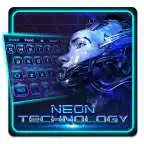 Free play online Neon technology keyboard  APK