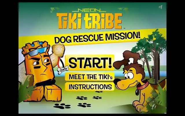 Play Neon Tiki Tribe Dog FREE