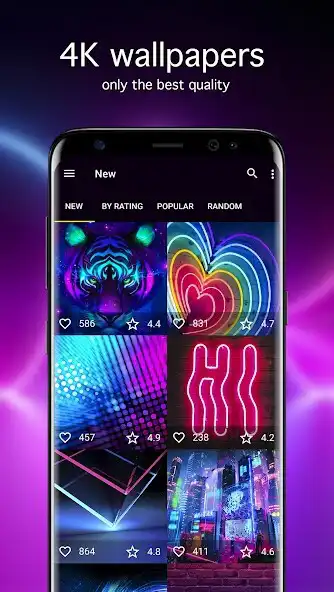 Play Neon Wallpapers 4K  and enjoy Neon Wallpapers 4K with UptoPlay