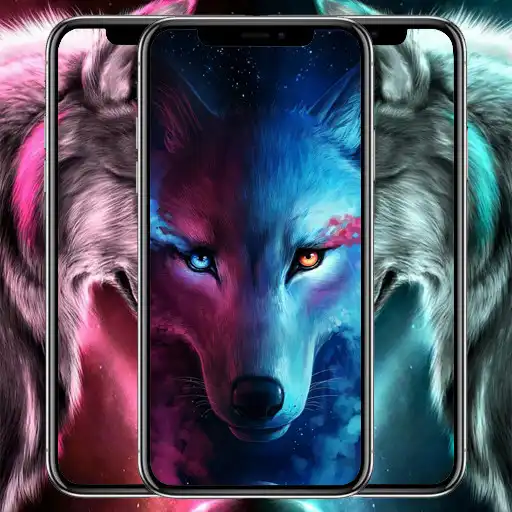 Play Neon Wolf Wallpaper APK