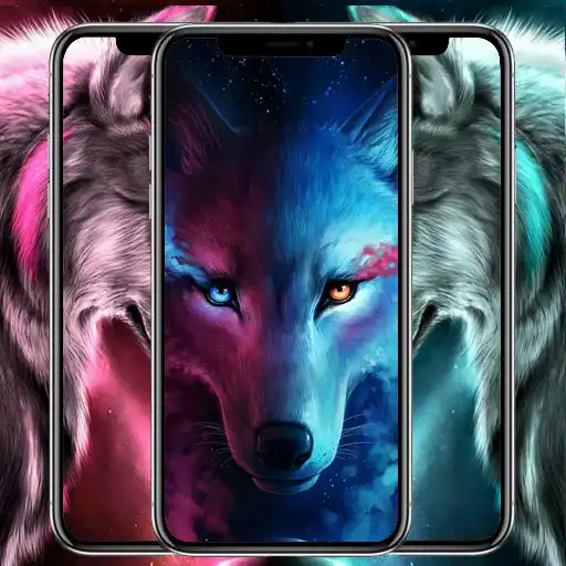 Play Neon Wolf Wallpaper  and enjoy Neon Wolf Wallpaper with UptoPlay