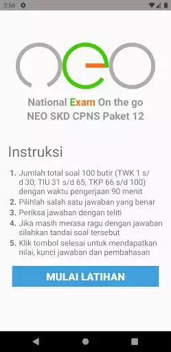 Play NEO SKD CPNS Paket 12  and enjoy NEO SKD CPNS Paket 12 with UptoPlay