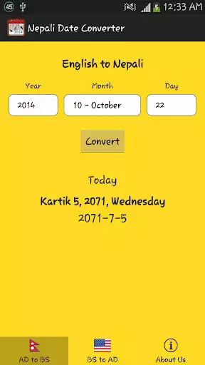 Play Nepali Date Converter as an online game Nepali Date Converter with UptoPlay