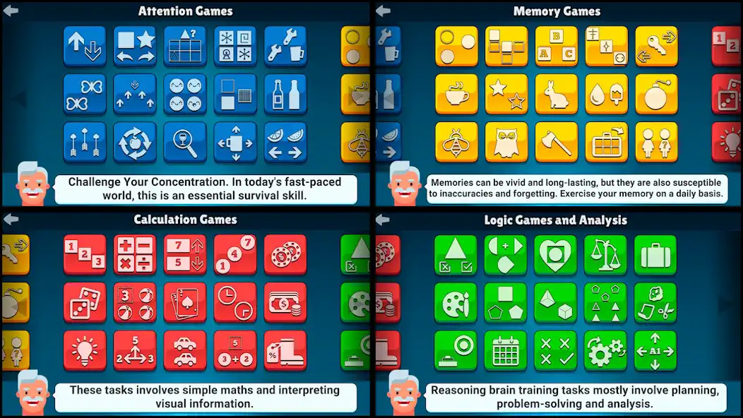 Play Neurobics: 60 Brain Games as an online game Neurobics: 60 Brain Games with UptoPlay