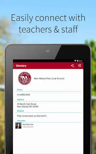 Play APK New Albany Schools  and enjoy New Albany Schools with UptoPlay com.OH01914683.schoolwires.mobile