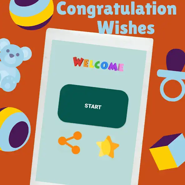 Play New born baby greetings wishes quotes  and enjoy New born baby greetings wishes quotes with UptoPlay