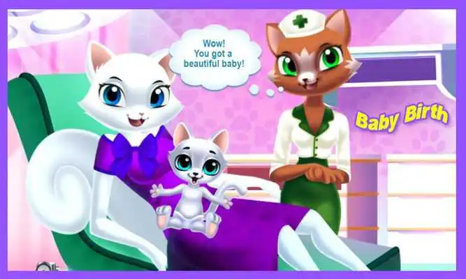 Play Newborn Kitten Doctor Clinic