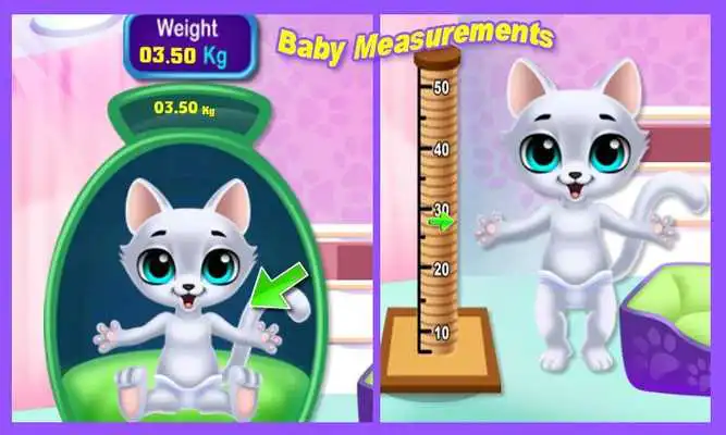 Play Newborn Kitten Doctor Clinic