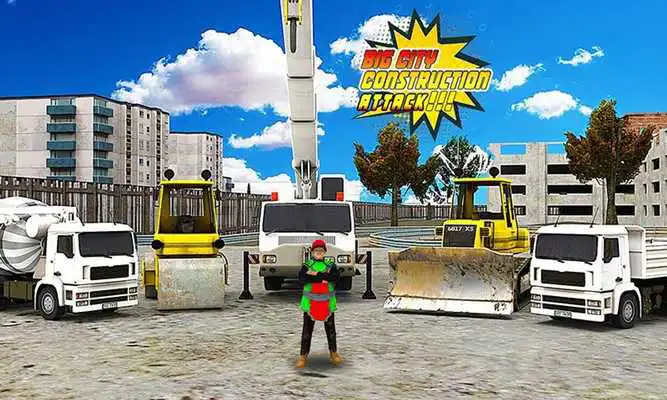 Play New Construction in City Simulation Game 3D