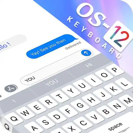 Run free android online New OS 12 keyboard Theme 2019 APK