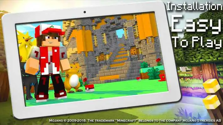 Play New Pixelmon Addon 2018 for MCPE