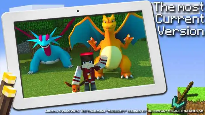 Play New Pixelmon Addon 2018 for MCPE