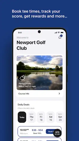 Play Newport Golf Club  and enjoy Newport Golf Club with UptoPlay