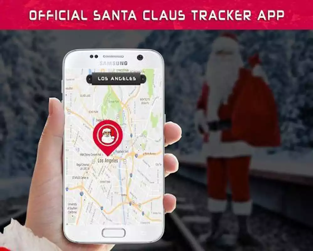 Play New Santa Claus position tracker for kids