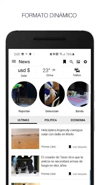 Play News Guatemala. Noticias y Per as an online game News Guatemala. Noticias y Per with UptoPlay