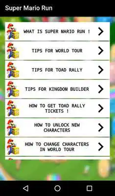 Play New Super Mario Run Guide