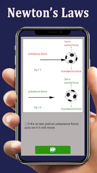 Play Newton Law of Motion App: First, Second Third Law as an online game Newton Law of Motion App: First, Second Third Law with UptoPlay