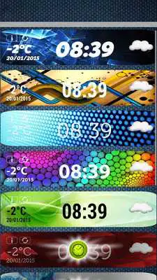 Play New Weather Clock Widget