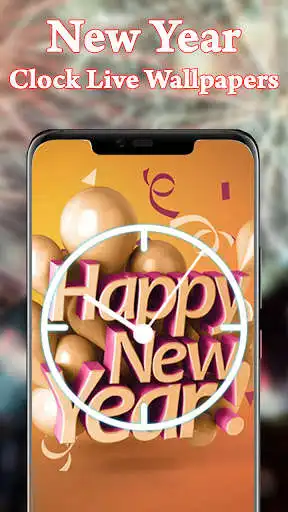 Play Newyear Clock Live Wallpapers  and enjoy Newyear Clock Live Wallpapers with UptoPlay