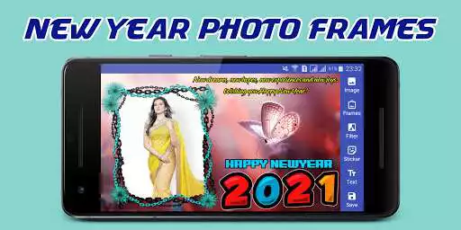 Play New Year Photo Frames as an online game New Year Photo Frames with UptoPlay