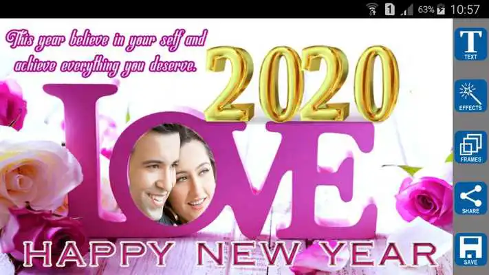 Play New Year Photo Frames