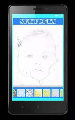 Play New Year Photo Sketch Editor