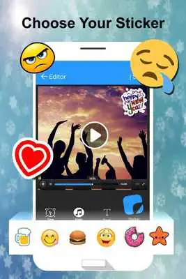 Play New Year Photo Video Maker