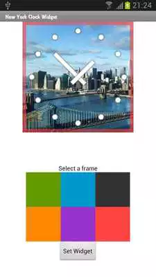 Play New York Clock Widget
