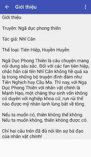 Play Nga duc phong thien Truyen tien hiep offline  and enjoy Nga duc phong thien Truyen tien hiep offline with UptoPlay