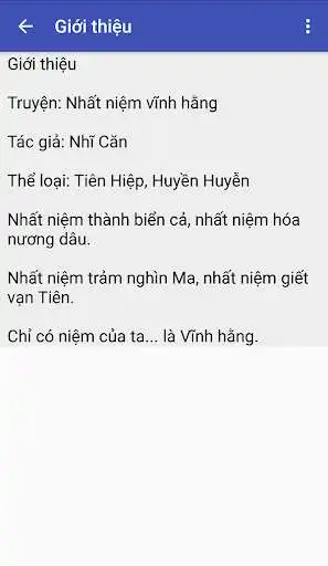 Play Nhat niem vinh hang Truyen tien hiep offline  and enjoy Nhat niem vinh hang Truyen tien hiep offline with UptoPlay