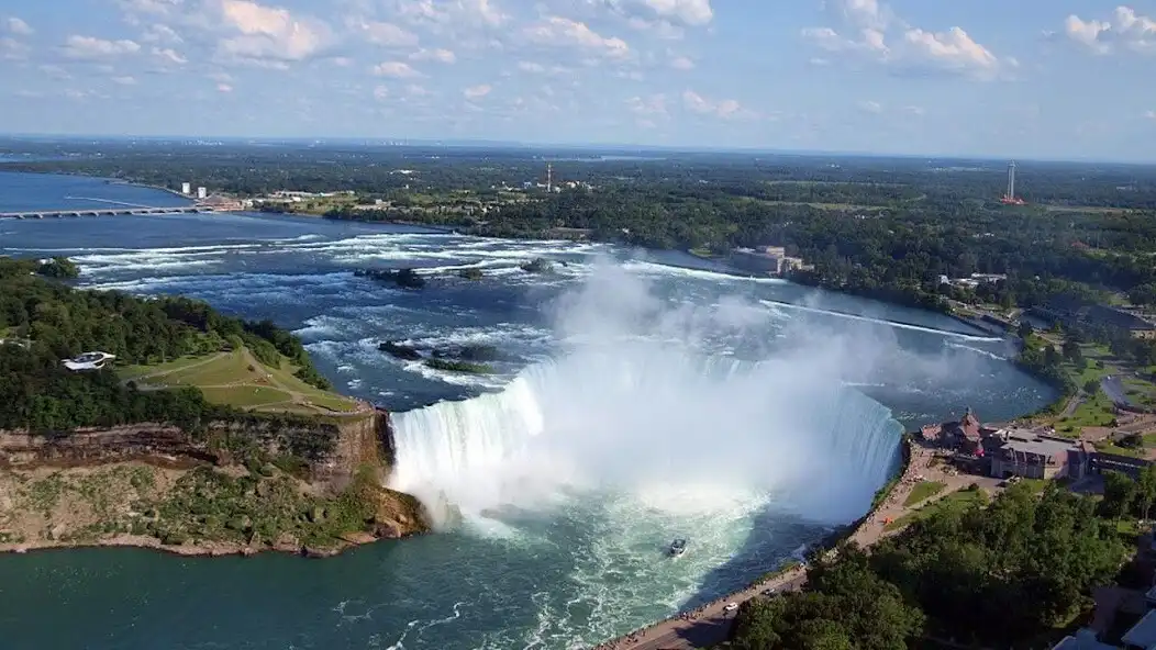 Play Niagara Falls wallpaper as an online game Niagara Falls wallpaper with UptoPlay