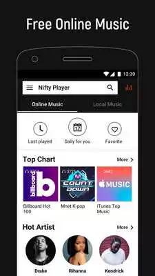 Play Nifty Music Player : Free Tiny Powerful Mp3 Player