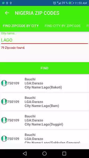 Play NIGERIA POSTCODES as an online game NIGERIA POSTCODES with UptoPlay